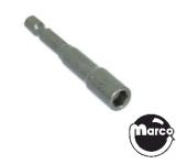 Nutdriver bit - magnetic 1/4 inch