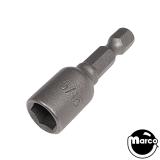 Nutdriver bit - magnetic 5/16 inch