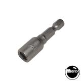 Nutdriver bit - magnetic 1/4 inch