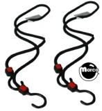 Bungee cord 2 pack - 50 inch triple strength