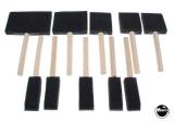 -Brush set - 10 piece foam