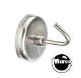 Cabinet Hardware / Fasteners-Magnetic hook - 8 lbs pull strength