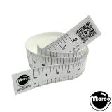 Marketing Promo Items-Marco 48 in Adhesive Tape Measure