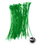CLEARANCE-Cable tie 4 inch - 100 pack green