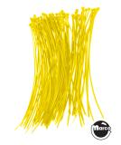 CLEARANCE-Cable tie 4 inch - 100 pack yellow