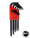 Hand Tools-Hex wrench set - 13 Piece 1/20 - 3/8 inch