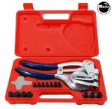 -Hole punch tool kit - heavy duty 17 piece