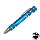 Pocket Sized Magentic Tip Multi-Bit Screwdriver