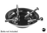 Magnetic Bowl -  6 inch diameter stainless