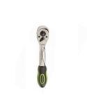 Hand Tools-Socket wrench handle - dual drive ratchet 3/8 and 1/4 inch