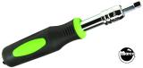 Socket wrench handle - telescopic 1/4 inch