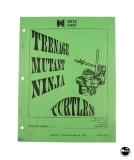 TEENAGE TURTLES (Data East) Manual
