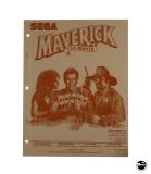 MAVERICK (Sega) Manual & Schematic