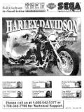 HARLEY DAVIDSON (Sega) Manual - Original