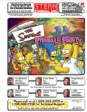 SIMPSONS PINBALL PARTY (Stern) Manual & Schematic
