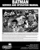 Manuals - B-BATMAN 66 PREMIUM (Stern) Manual