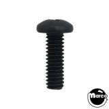 -Machine Screw 8-32 x 1/2 inch p-rh black zinc