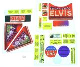 Stickers & Decals-ELVIS (Stern) Decal Set