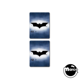 BATMAN (Stern) Left Side Spinner Decals (2)