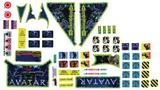 Stickers & Decals-AVATAR (Stern) Decal set