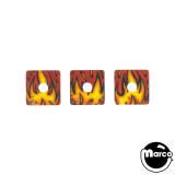 -AC/DC PREM / LE (Stern) 3pc Fire Target Decal Set