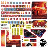 Stickers & Decals-AC/DC PREM / LE (Stern) Decal set