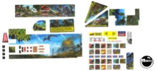JURASSIC PARK PREM (Stern) Playfield decal set