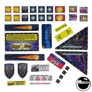 BLACK KNIGHT SOR PRO (Stern) Decal set
