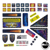 Stickers & Decals-BLACK KNIGHT SOR (Stern) Decal set