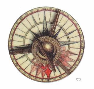 PIRATES CARIBBEAN (Stern) Compass decal