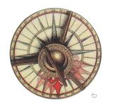 PIRATES CARIBBEAN (Stern) Compass decal