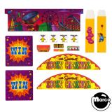 Stickers & Decals-SIMPSONS KOOKY CARNIVAL (Stern) Cabinet decals