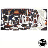 Playfield Plastics-BLACK KNIGHT SOR PREMIUM (Stern) Plastic set