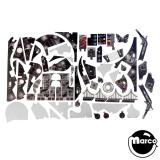 Playfield Plastics-GODZILLA 70th ANNIVERSARY (Stern) Plastic set