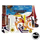 007 JAMES BOND Pro (Stern) Playfield Plastics Set