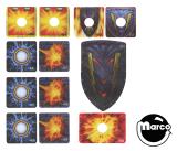 BLACK KNIGHT SOR (Stern) Decal - target set