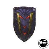 BLACK KNIGHT SOR (Stern) Decal - shield