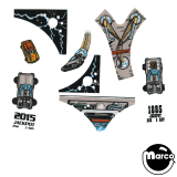 BACK TO THE FUTURE (DE) Ramp Decal Set (7)