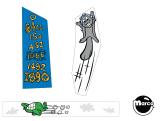 -ROCKY & BULLWINKLE (DE) Decal set ramp 3 pc