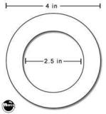 Mylar / Playfield Coatings-Bumper shield - wide opening