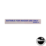 Stickers & Decals-Suitable for indoor use only Sticker (Stern)