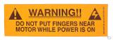 Decal - warning