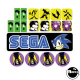 Stickers & Decals-BATMAN FOREVER (Sega) Decal set