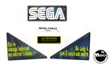 Stickers & Decals-INDEPENDENCE DAY (Sega) Decal Set