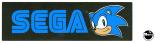 Stickers & Decals-Coin door decal Sega