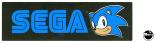 Coin door decal Sega