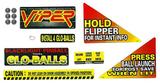 -VIPER NIGHT DRIVIN (Sega) Decal set