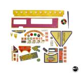 Stickers & Decals-HIGH ROLLER CASINO (Stern) Decal set 