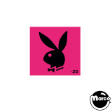 Stickers & Decals-PLAYBOY (Stern 2002) Target Decal