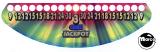 Stickers & Decals-MONOPOLY MEGA JACKPOT (Stern) Decal 3 Coin Jackpot